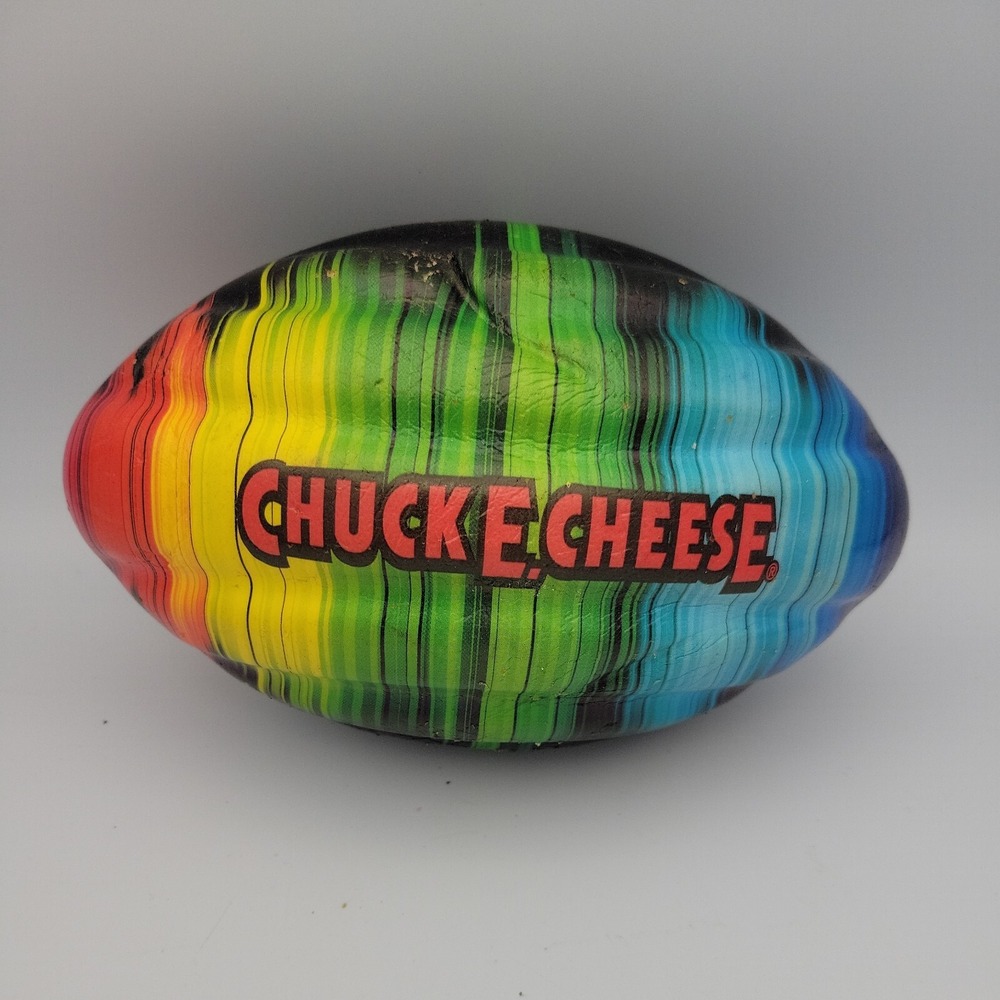 Chuck E Cheese All Star Play Football 2021 Limited Edition Rare Collectors Ball